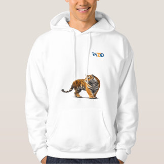 Bengal Tiger Full Body – Realistic Wildlife Power  Hoodie