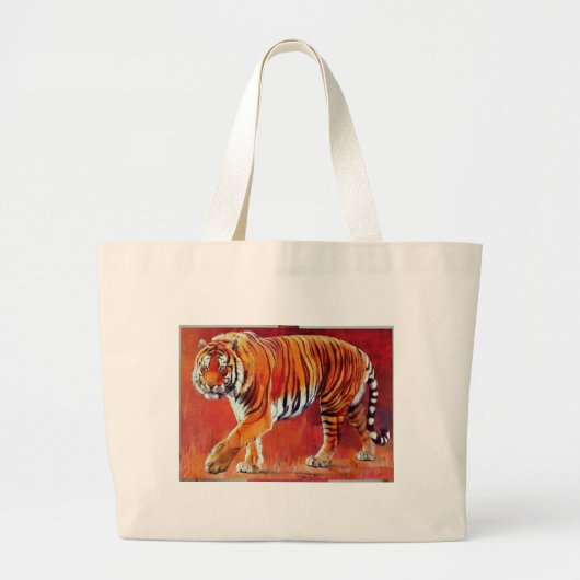Bengal Tiger Grote Tote Bag (Voorkant)
