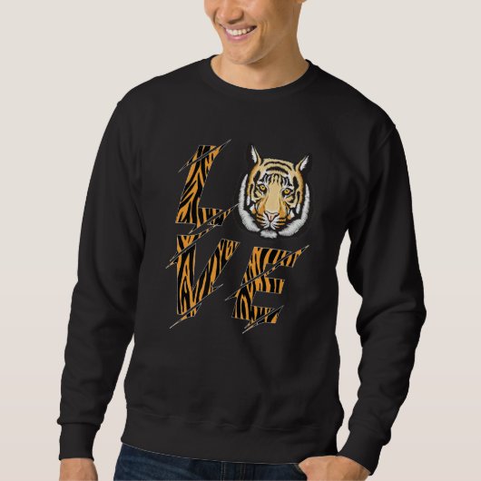 Bengal Tiger Love Trui (Voorkant)