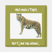 Bengal Tiger Magneet (Voorkant)