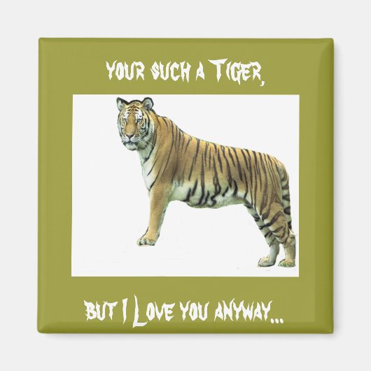 Bengal Tiger Magneet (Voorkant)