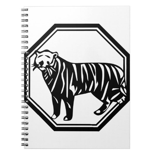 Bengal Tiger Notitieboek (Voorkant)