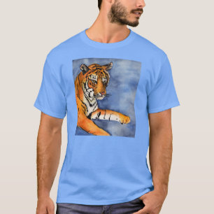 Bengal Tiger (Oranje) Custom Art Shirt