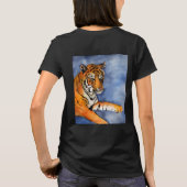 Bengal Tiger (Oranje) Custom Art Shirt (Achterkant)