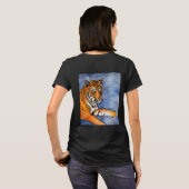 Bengal Tiger (Oranje) Custom Art Shirt (Achterkant volledig)