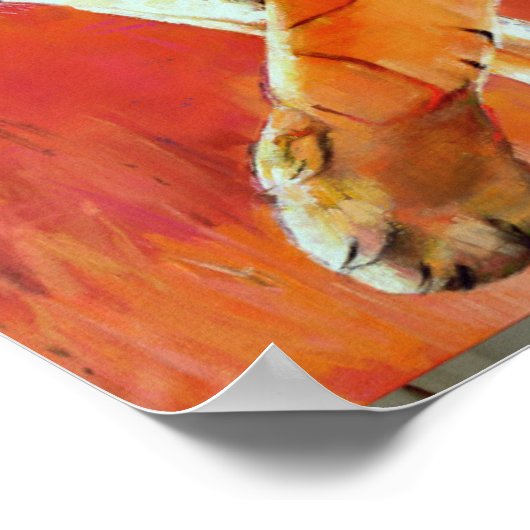 Bengal Tiger Poster (Hoek)