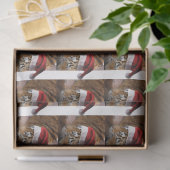 Bengal Tiger Santa Claus Tissuepapier (Geschenk)