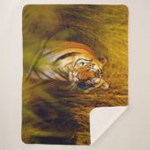 BENGAL TIGER SHERPA DEKEN (Voorkant)