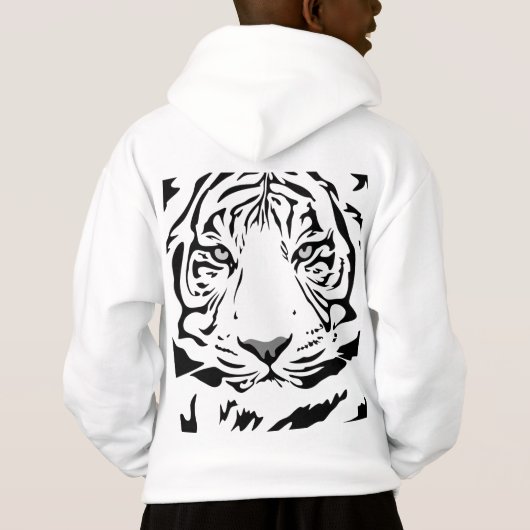 Bengal Tiger Universal Pullover Hoodie (Achterkant)