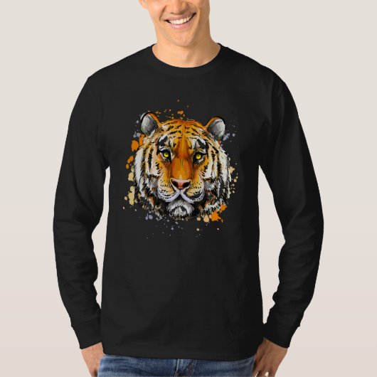 Bengal Tiger Vintage T-shirt (Voorkant)