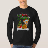 Bengal Tiger  Xmas Decorations Bengal Tiger Christ T-shirt (Voorkant)