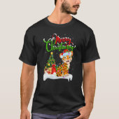 Bengal Tiger Xmas Decorations Bengal Tiger Christ T-shirt (Voorkant)