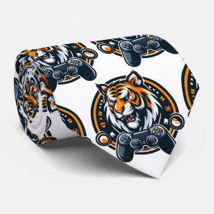 Bengal Tijger Gamer Nekdas Stropdas