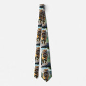 Bengal Tijger Halsdoek Stropdas (Achterkant)