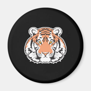 bengal tijger kop magneet