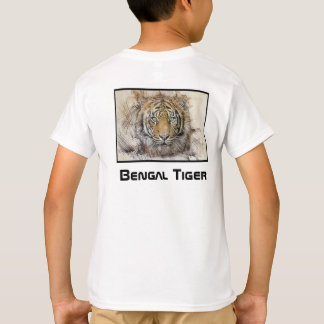 Bengal Tijger Kunst T-Shirt