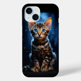 Bengale kat iPhone 15 case