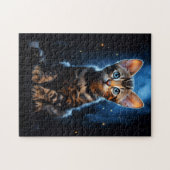 Bengale kat legpuzzel (Horizontaal)
