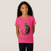 Bengale kat t-shirt (Voorkant volledig)