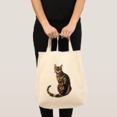 Bengale kat T-Shirt Tote Bag (Voorkant (product))