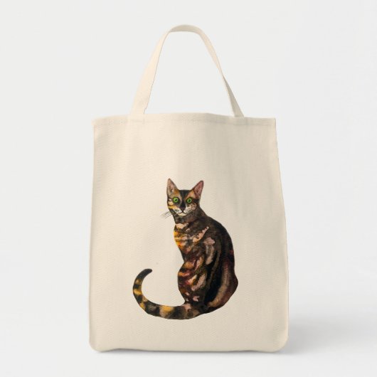 Bengale kat T-Shirt Tote Bag (Voorkant)