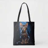 Bengale kat tote bag (Voorkant)