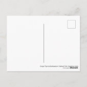 Bengale tijger in het Nationaal Park Ranthambore,  Briefkaart (Achterkant)