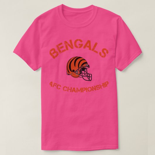 Bengalen AFC Championship 1 T-shirt (Design voorkant)
