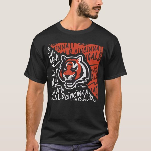 Bengalen football Cincinnati T-shirt (Voorkant)