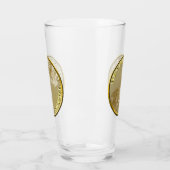 Bengalen gouden munt, glazen trommel (Links)