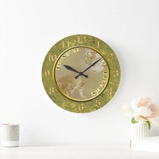 Bengalen gouden munt, lange wandklok (Huis)