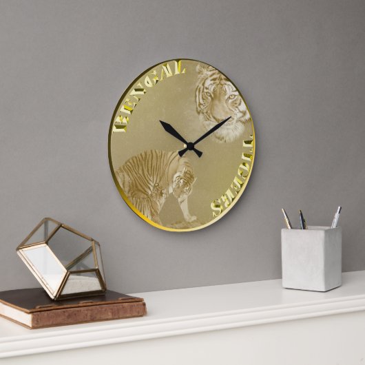 Bengalen gouden munt, wandklok (Kantoor)
