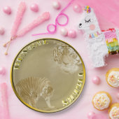 Bengalen gouden munten, Borden papier Papieren Bordje (Feest)