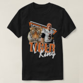 Bengalen Joe Burrow Tiger King T-shirt (Design voorkant)
