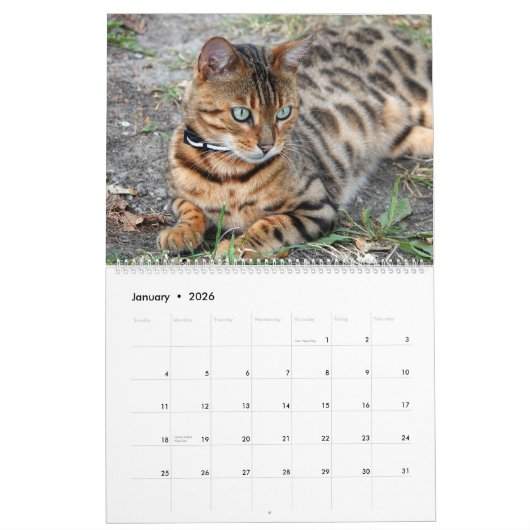 Bengalen Kalender (Jan 2026)