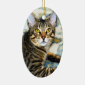 Bengalen — Kat art Keramisch Ornament (Rechts)