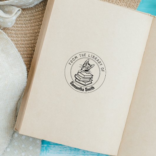 Bengalen kat, boek uit de bibliotheek van rubberstempel