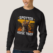 Bengalen Kat GESPOT HUIS TIJGER Grappig Bengalen K Trui (Voorkant)