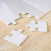 Bengalen Kat in Sneeuw Kerstmis Legpuzzel (Zijkant)