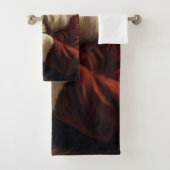 Bengalen Kat met Sinterklaas Feestelijke Kerstmis Bad Handdoek (Insitu)