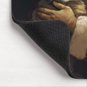 Bengalen Kat met Sinterklaas Feestelijke Kerstmis Muismat (Hoek)