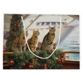 Bengalen Katten Kerst Cruise: Pawsome Holiday Groot Cadeauzakje (Achterkant)