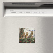 Bengalen Katten Kerst Cruise: Pawsome Holiday Magneet (Insitu (Vaatwasser))