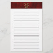 Bengalen kattenras gevoerd briefpapier (Voorkant)