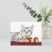 Bengalen kerstmis feestdagenkaart (Staand voorkant)