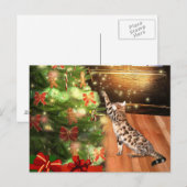 Bengalen kerstmis feestdagenkaart (Voorkant / Achterkant)