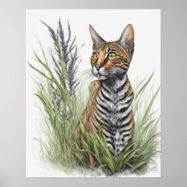 Bengalen Pet Cat Poster