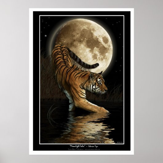 Bengalen, Prints en Posters voor tijger- en moonku (Voorkant)