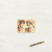 Bengalen tijger kattenkatje Exotic Wildcat zoogdie Post-it® Notes (Op bureau)