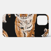 Bengalen tijger schets:  dierenprint Case-Mate iPhone case (Achterkant (horizontaal))